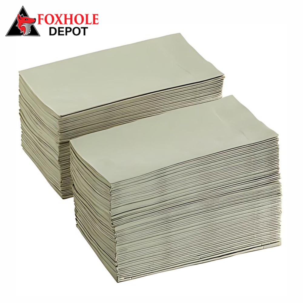 15" x 17" Sage 2-Ply Paper Dinner Napkin - 125/Pack