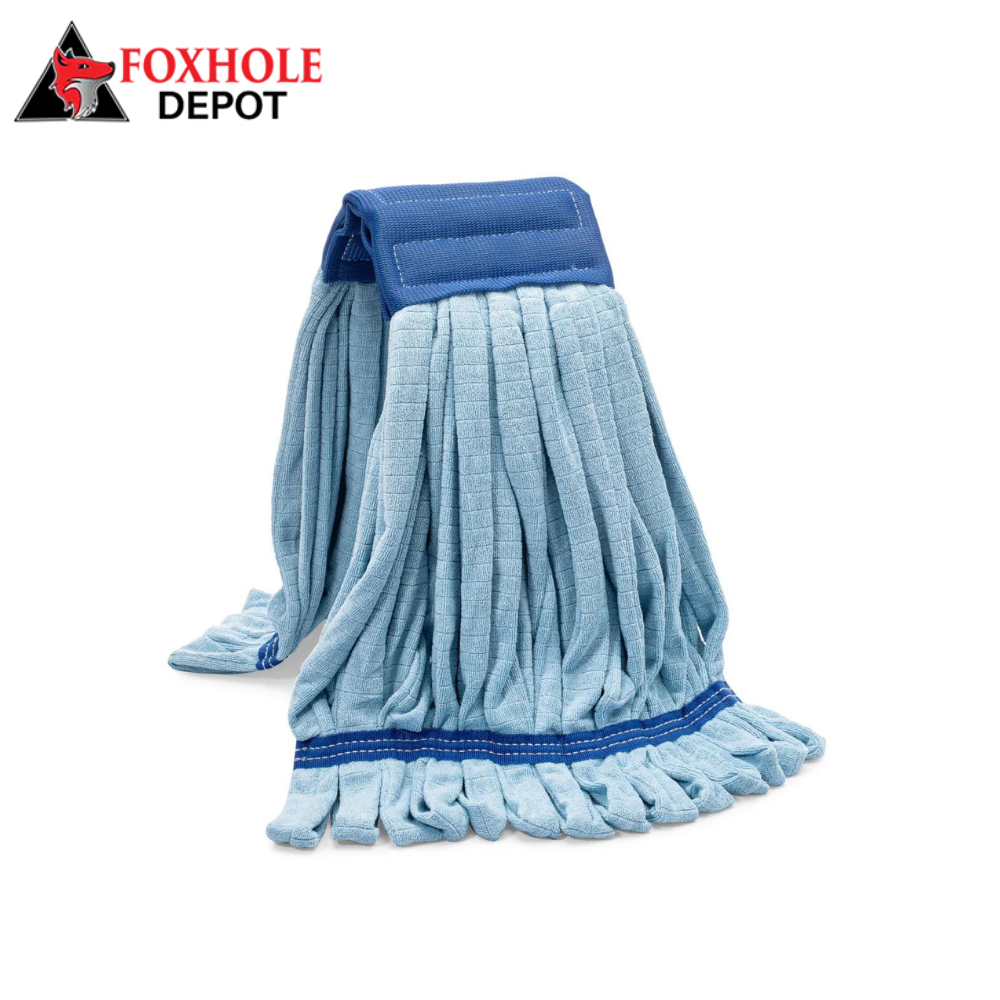 22 oz. Microfiber Tube Mop with 5" Blue Band
