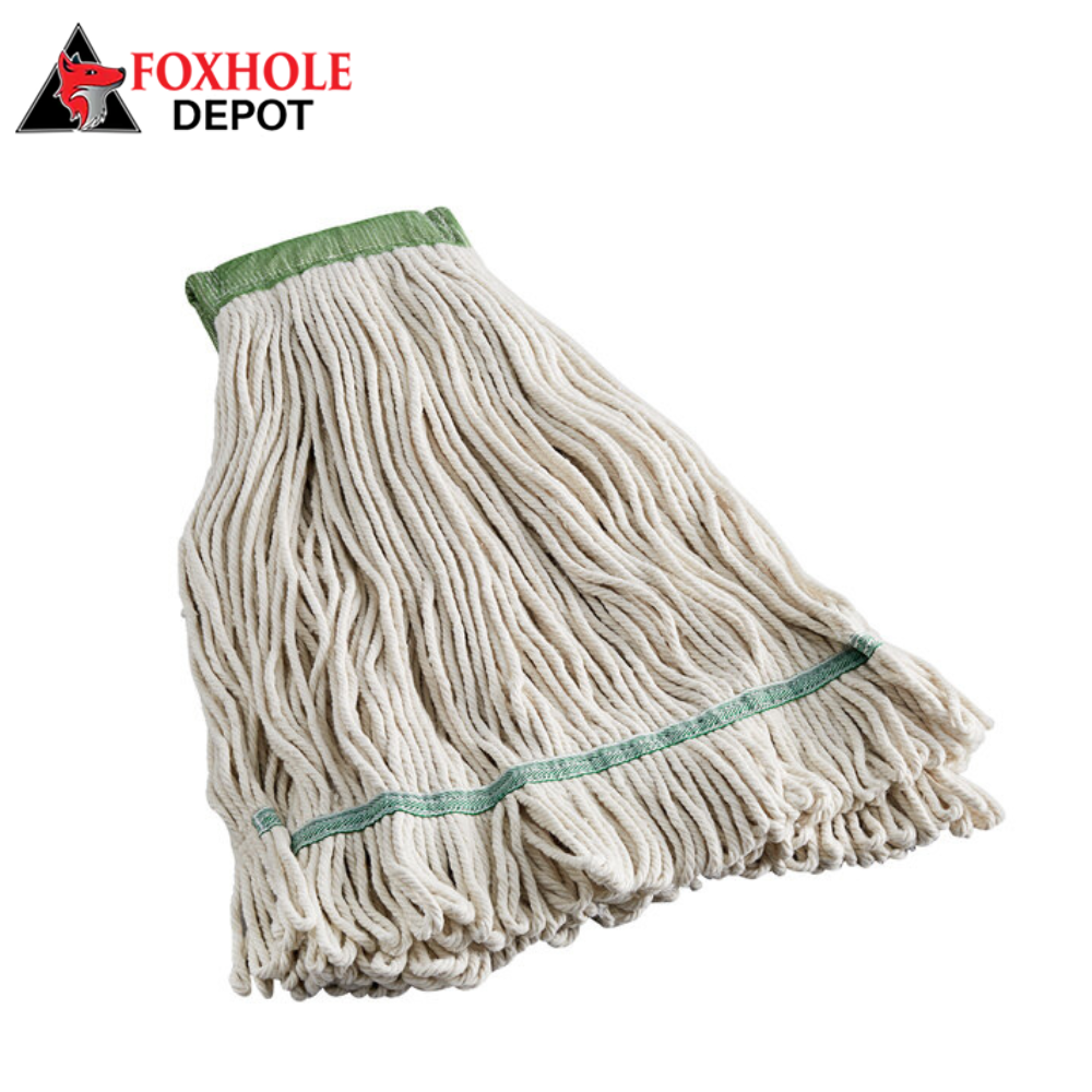 24 oz.Cotton Blend Loop End Mop Head with 5" Band