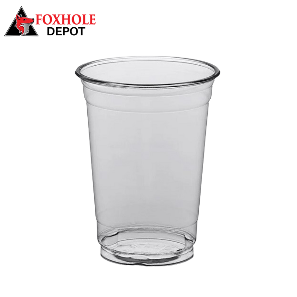 10 oz. Clear Disposable PET Plastic Cold Cups - 1000/Case