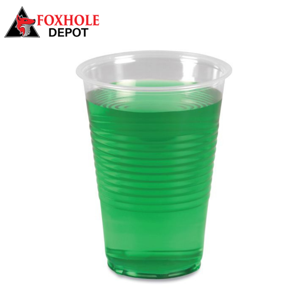 14 oz. Translucent Plastic Cold Cups, Polypropylene - 1000/Case