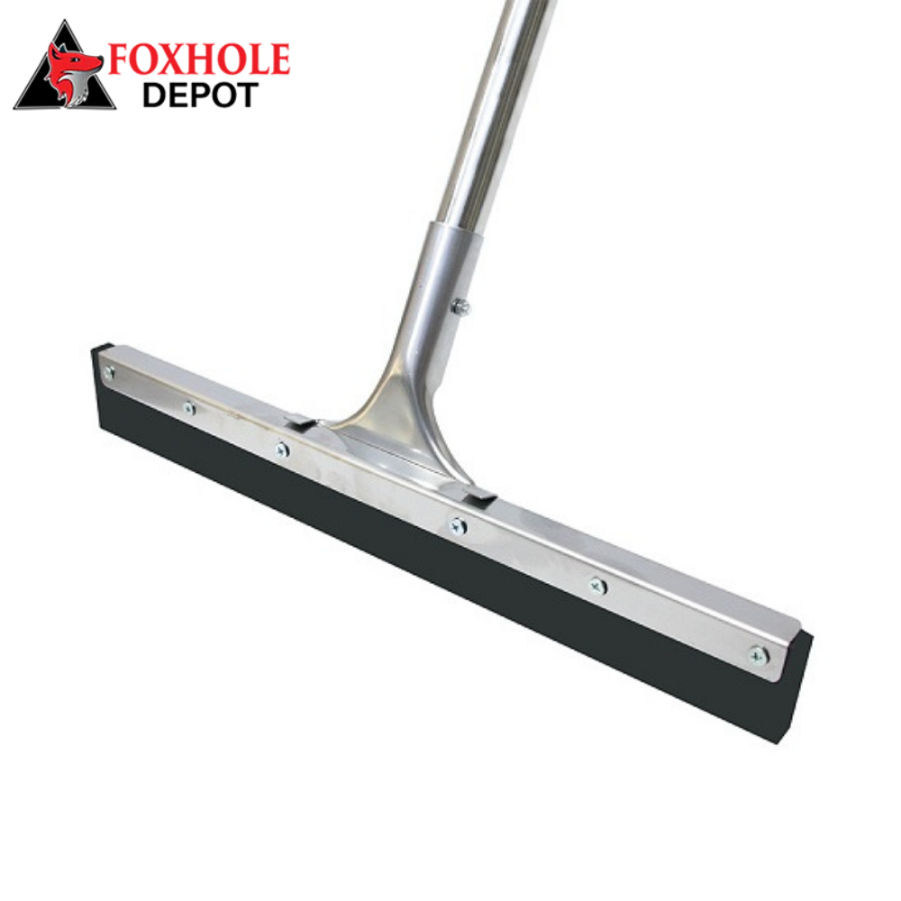 22" Floor Squeegee with Metal Frame and 50" Metal Handle