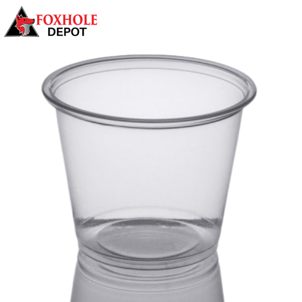 5.5 oz. Clear PP Souffle Cup Portion Cups - 2500/Case