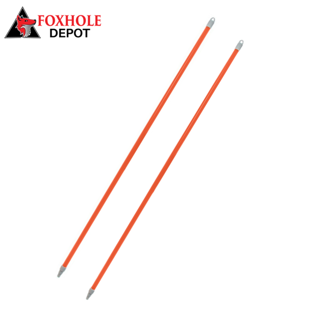 60" Threaded Fiberglass Broom / Squeegee Handle