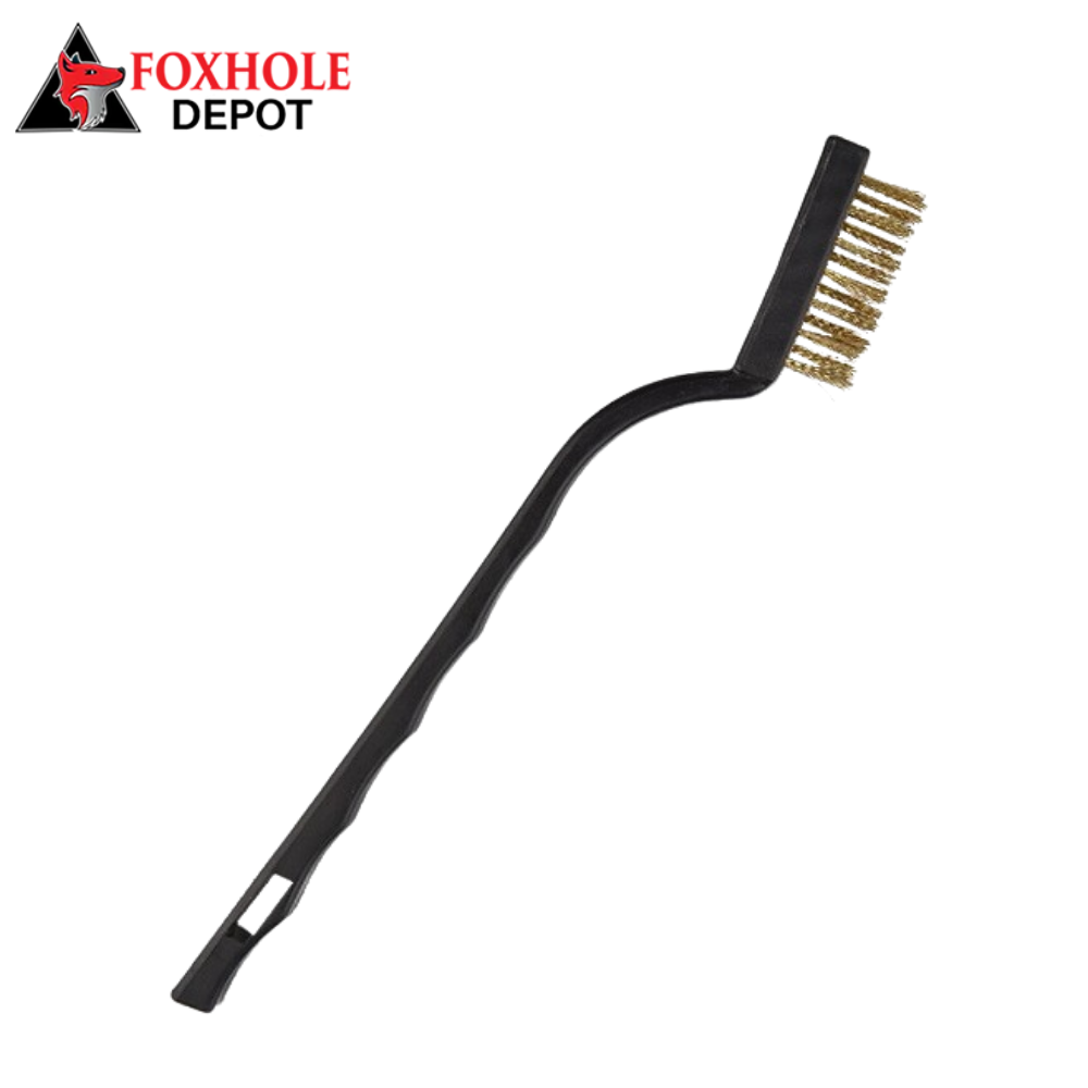 7" Utility Toothbrush Style Brush with Brass Bristles