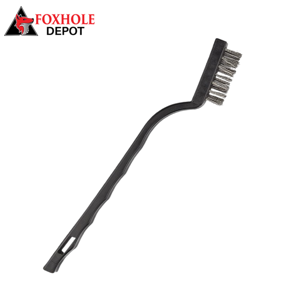 7" Utility Toothbrush Style Brush with Stainless Steel Bristles