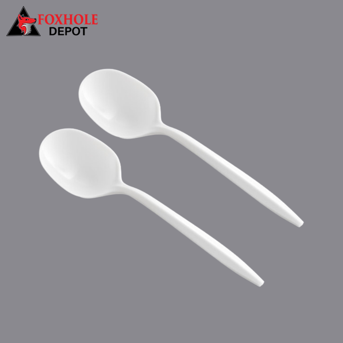 Medium Weight Plastic Soup Spoon – 1000/Case