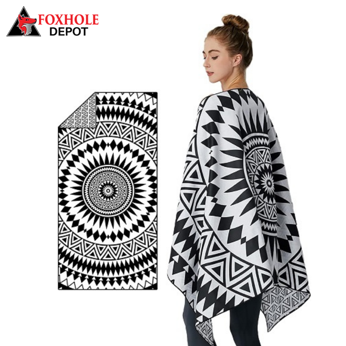 31"x63" Microfiber Beach Towels - Color U