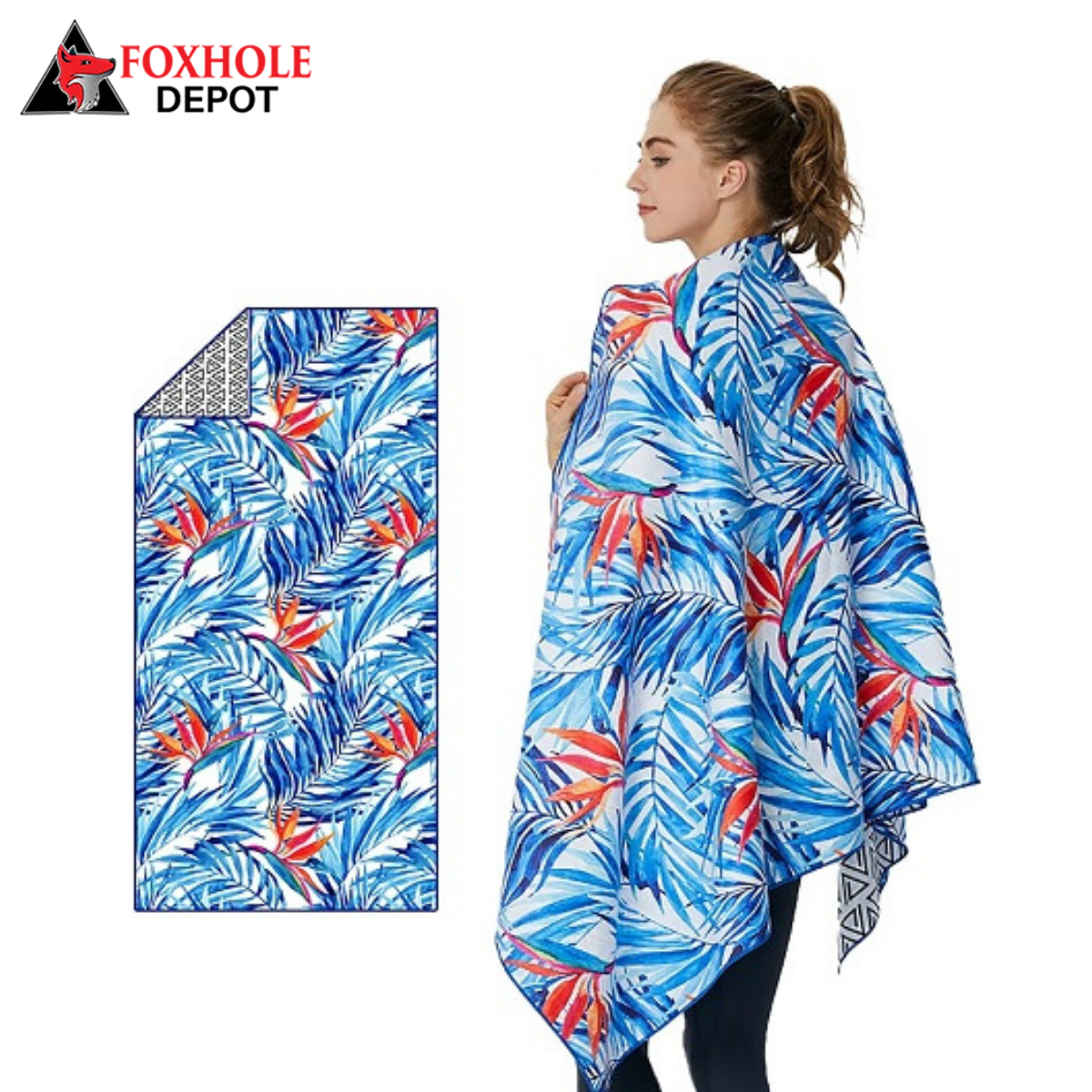 31"x63" Microfiber Beach Towels - Color X