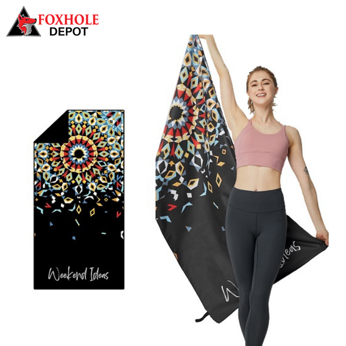 31"x63" Microfiber Beach Towels - Color Y