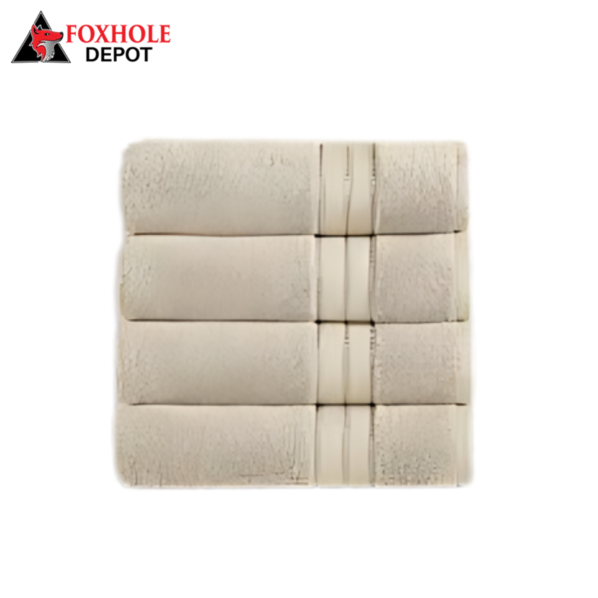 Magellan Guest Bath Towel, White, 27"  x 54" 9.5lb Dobby Border Ring-Spun