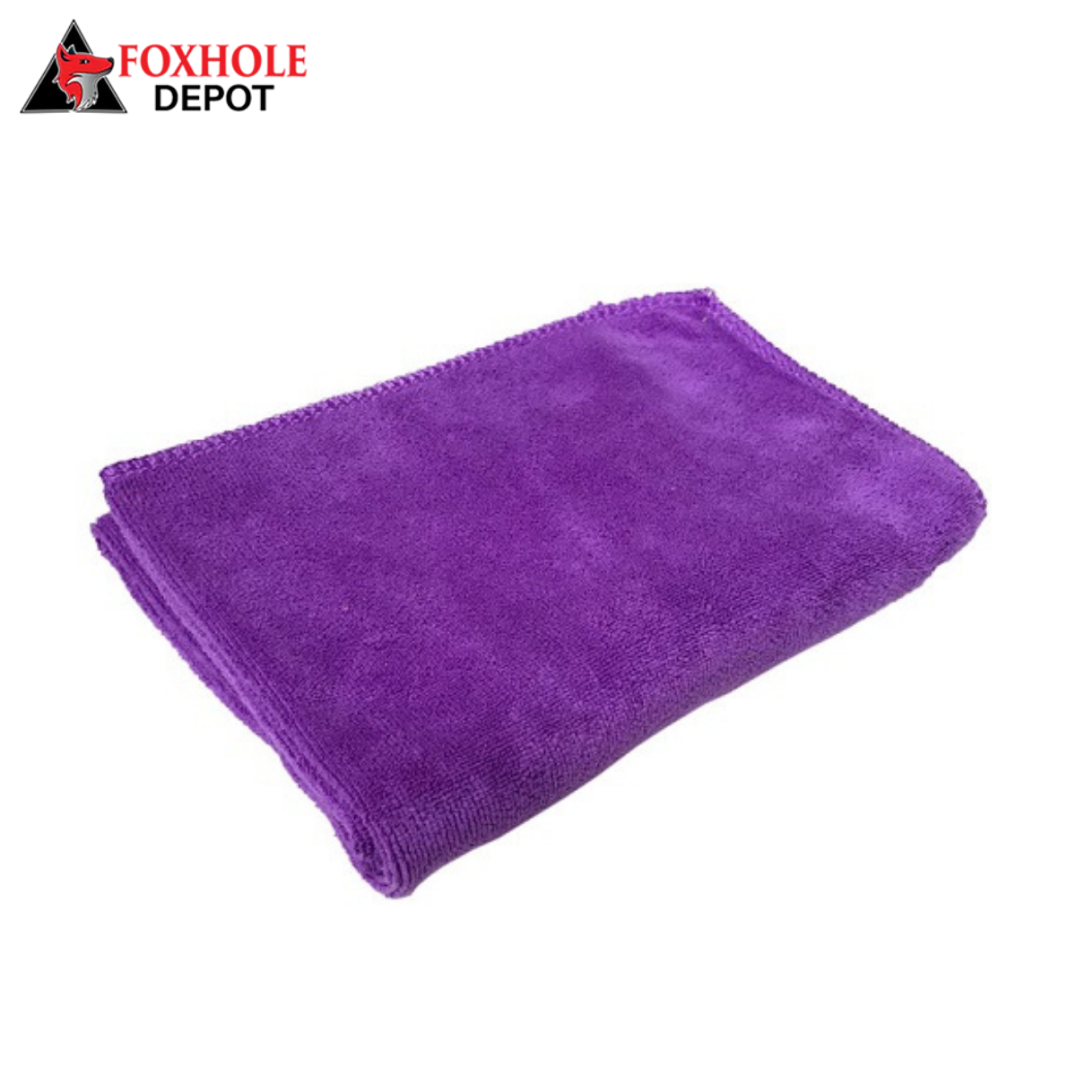 Microfiber Multi-Purpose Cleaning Towels 300g, 6/Pack - Purple, 16x24 inches