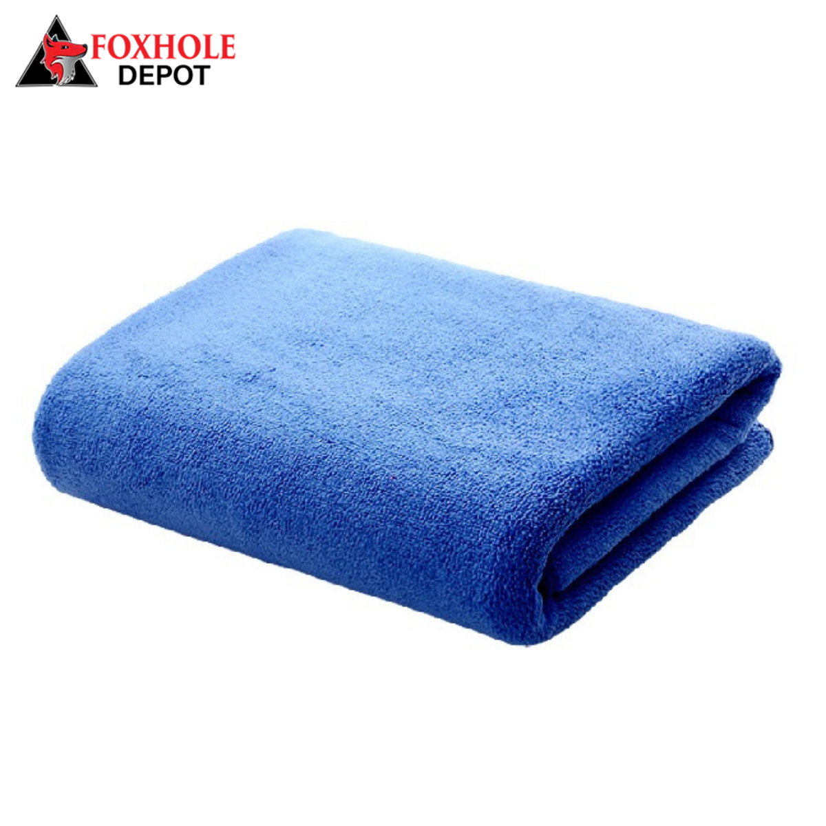 Microfiber Multi-Purpose Cleaning Towels 360g,6/Pack - Blue, 12x24 inches