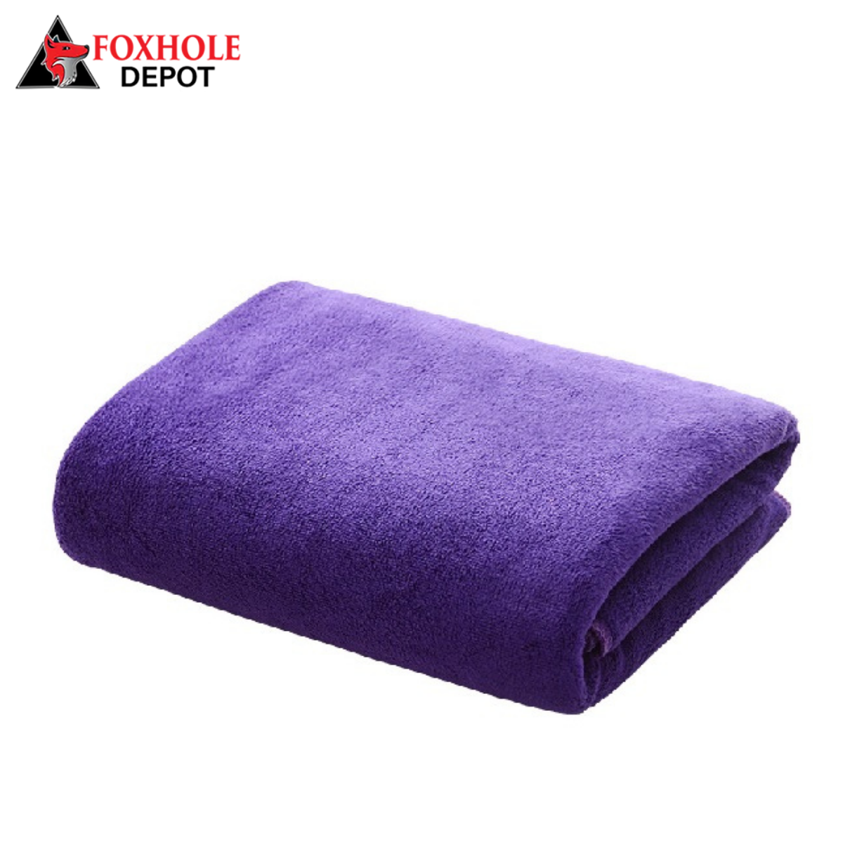 Microfiber Multi-Purpose Cleaning Towels 420g, 6/ Pack - Purple, 24x63 inches