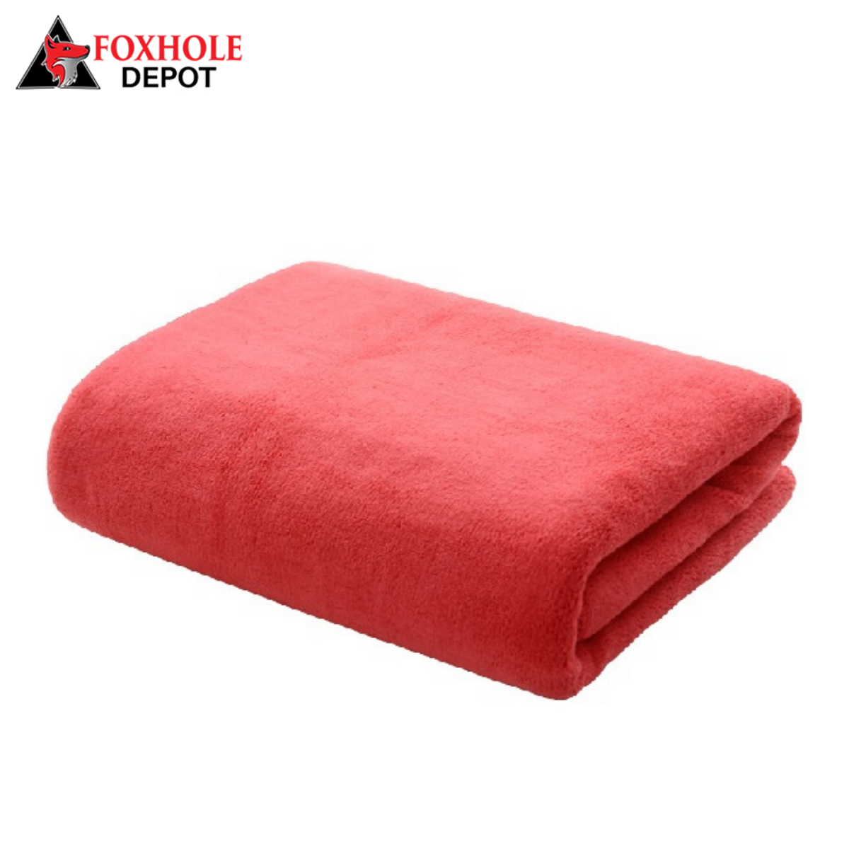 Microfiber Multi-Purpose Cleaning Towels 420g, 6/ Pack - Red, 12x28 inches