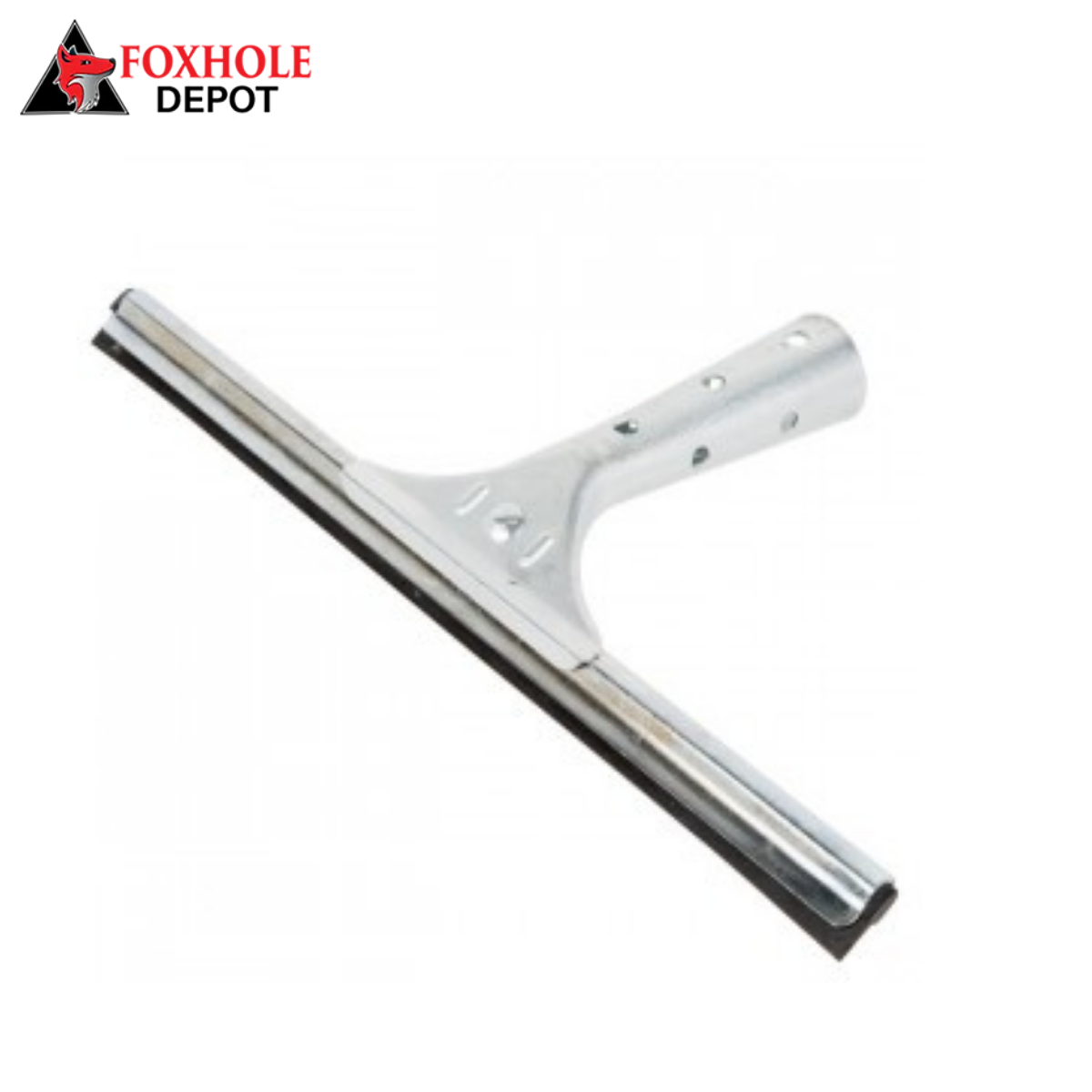 12" Window Squeegee with Steel Handle