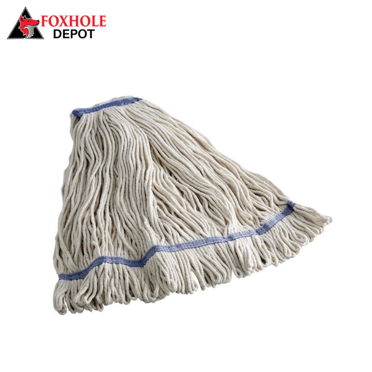 32 oz. Cotton Loop End Mop Head with 1" Band