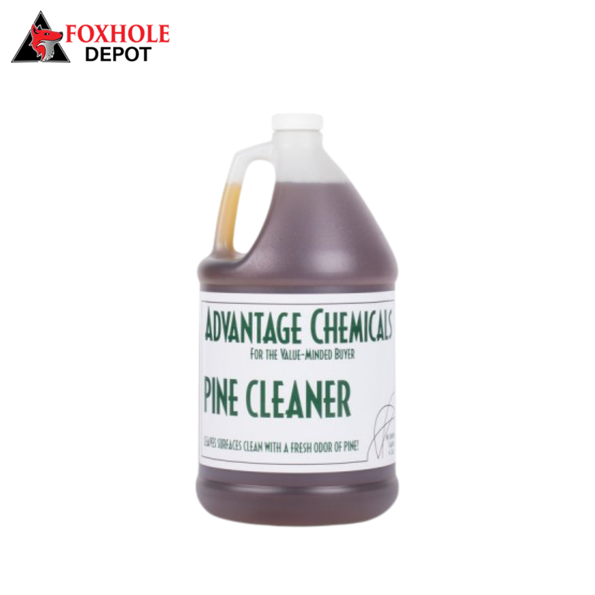 Advantage Chemicals 1 Gallon / 128 oz. Pine Cleaner - 4/Case