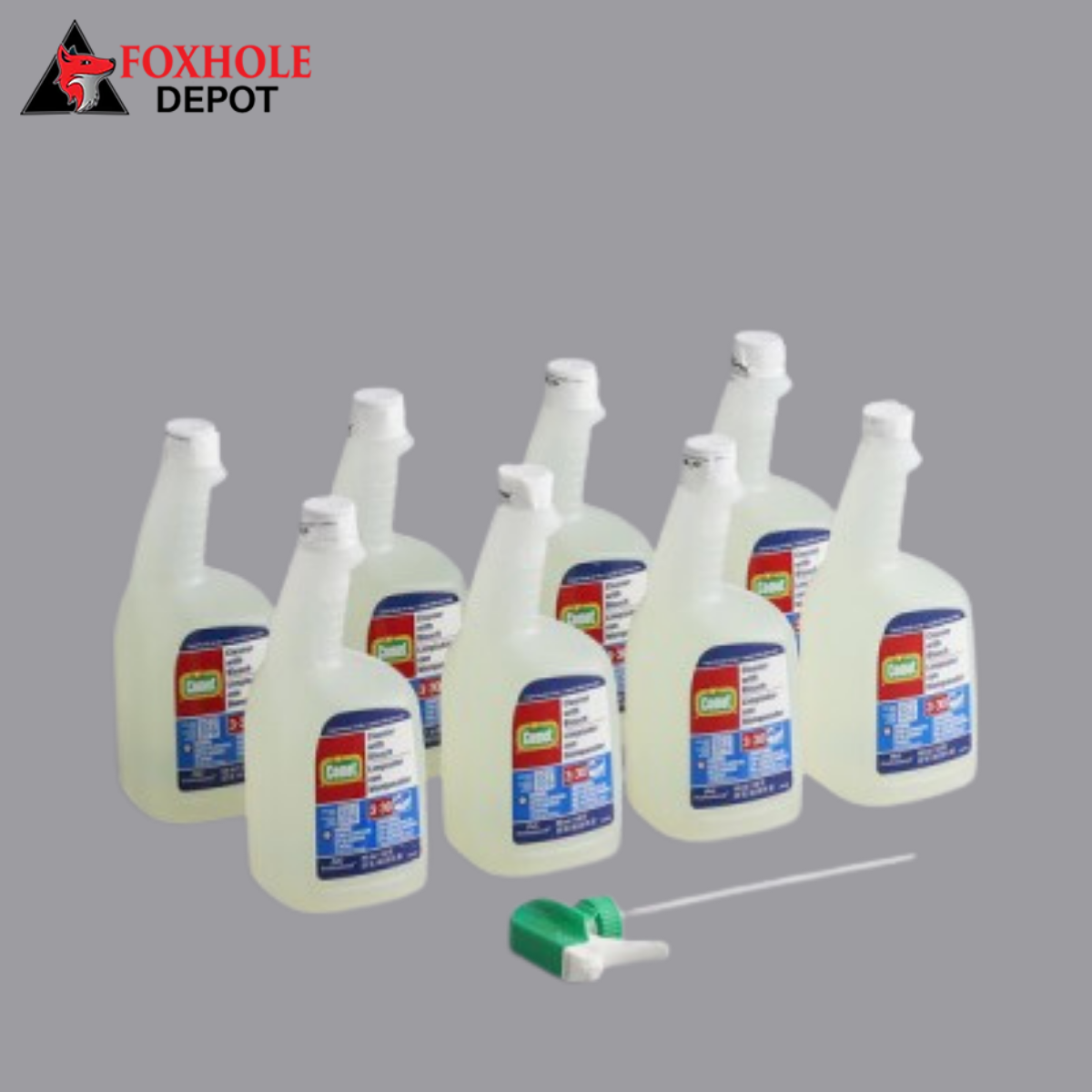 Comet 02287 Cleaner with Bleach Ready-to-Use Bottle with Foil Seal 32 oz. - 8/Case