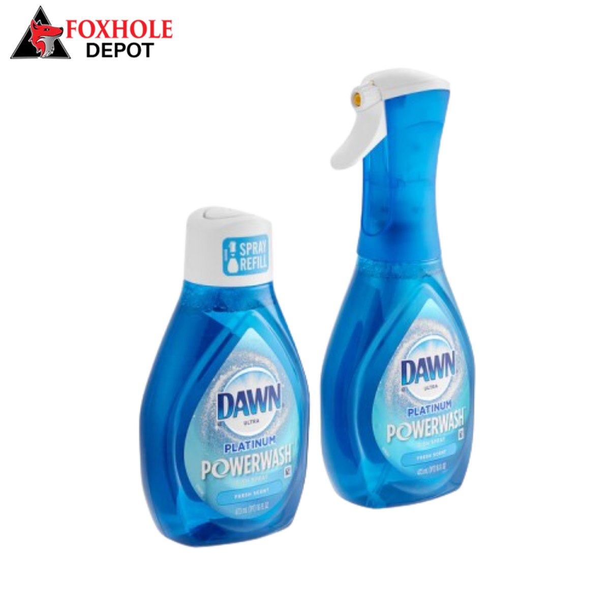 Dawn 31836 1 Pint / 16 oz. Platinum Powerwash Dish Spray Kit - 3/Case