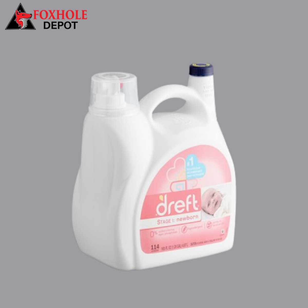 Dreft 03241 165 oz. Baby Liquid Laundry Detergent - 4/Case