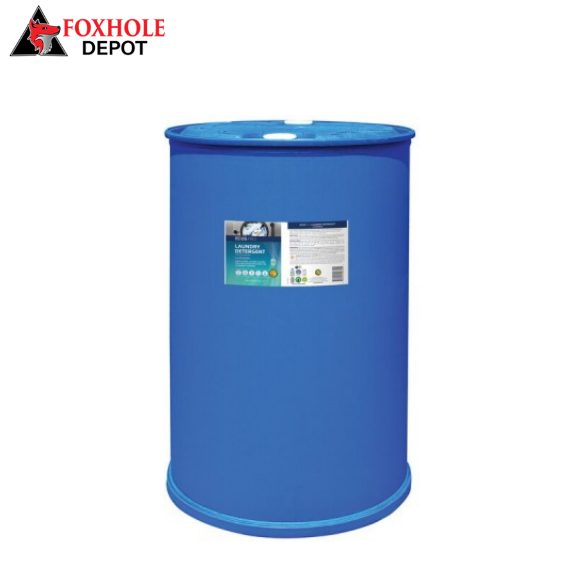 ECOS PL9764/55 Pro 55 Gallon Free and Clear Liquid Laundry Detergent