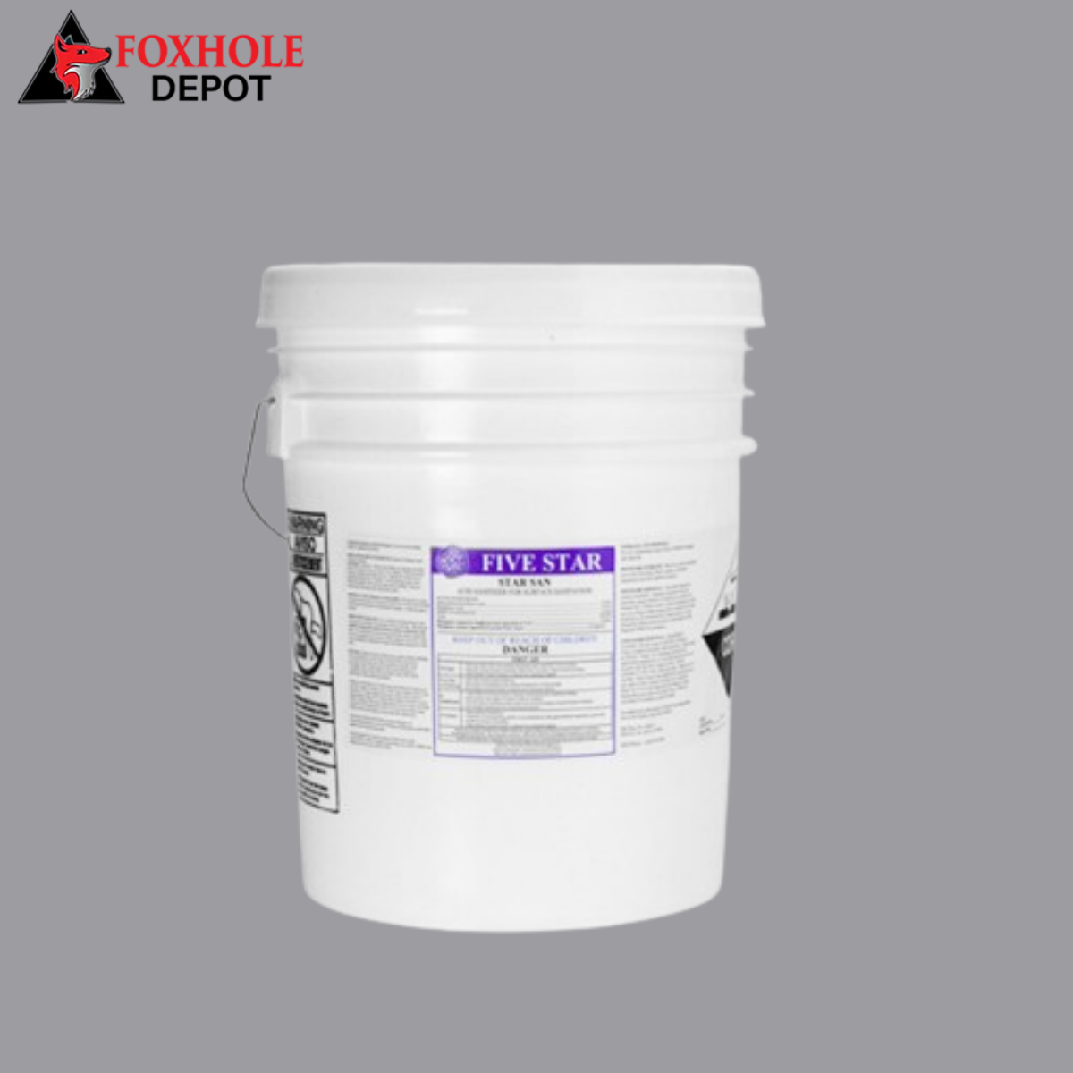 Five Star Chemicals 26-STS-FS05 Star San High-Foaming Brewery Sanitizer 5 Gallon