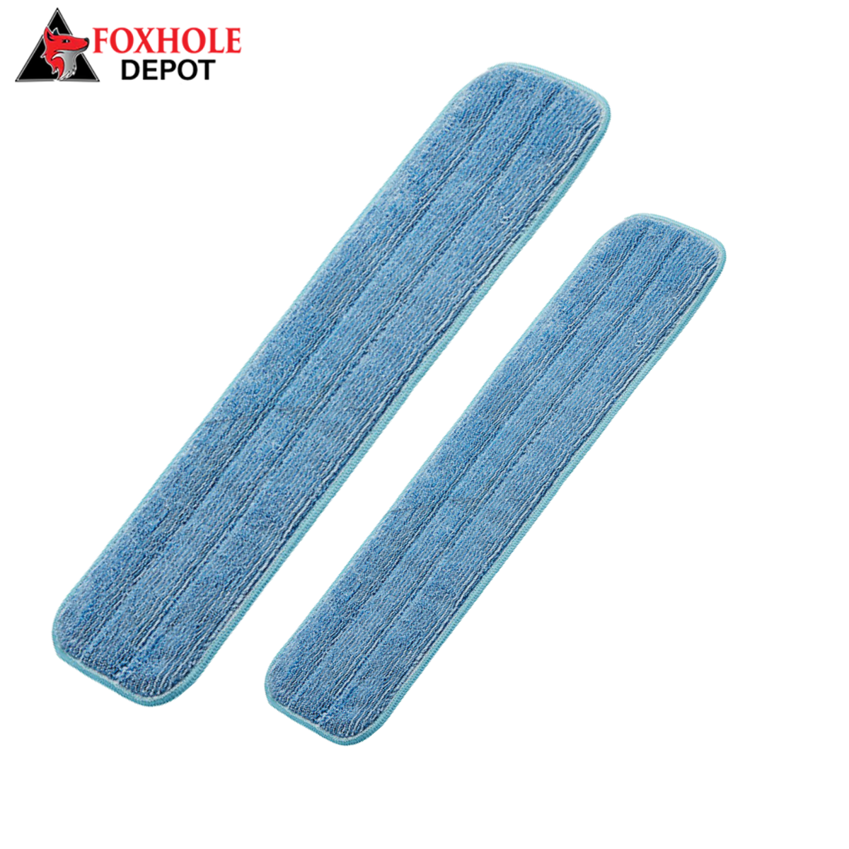 Microfiber Hook &amp; Loop Flat Mop Pad