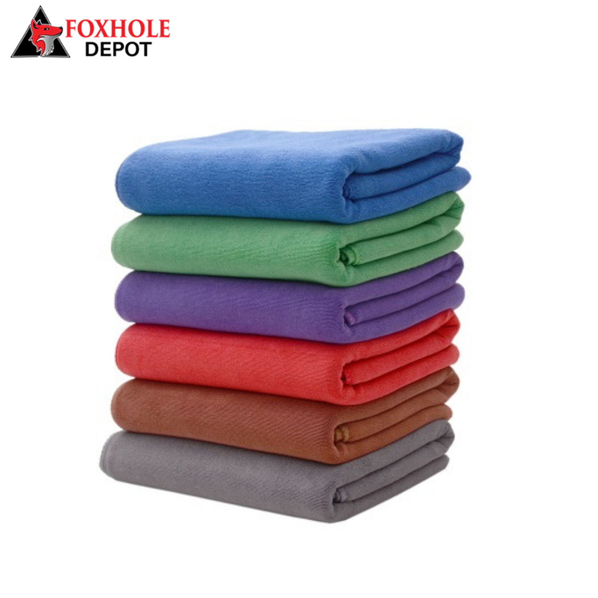 Microfiber Multi-Purpose Cleaning Towels 420g, 6/ Pack