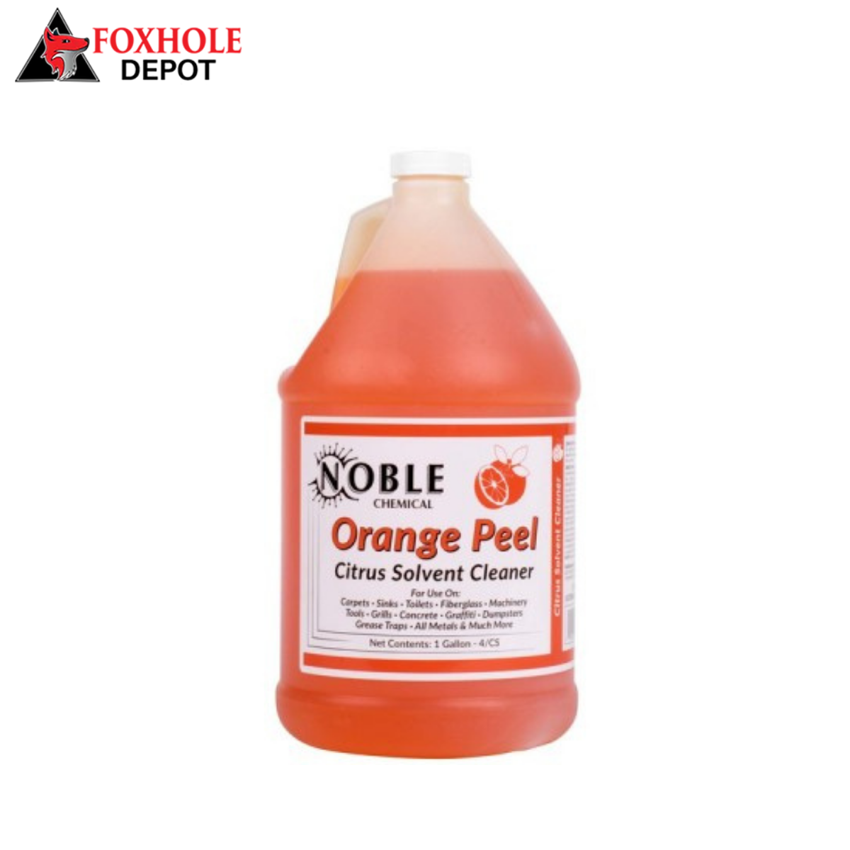 Noble Chemical  Orange Peel Citrus Solvent Cleaner 1 Gallon / 128 oz.