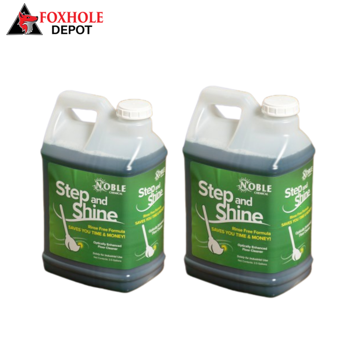 Noble Chemical 2.5 Gallon / 320 oz. Step &amp; Shine Floor Cleaner