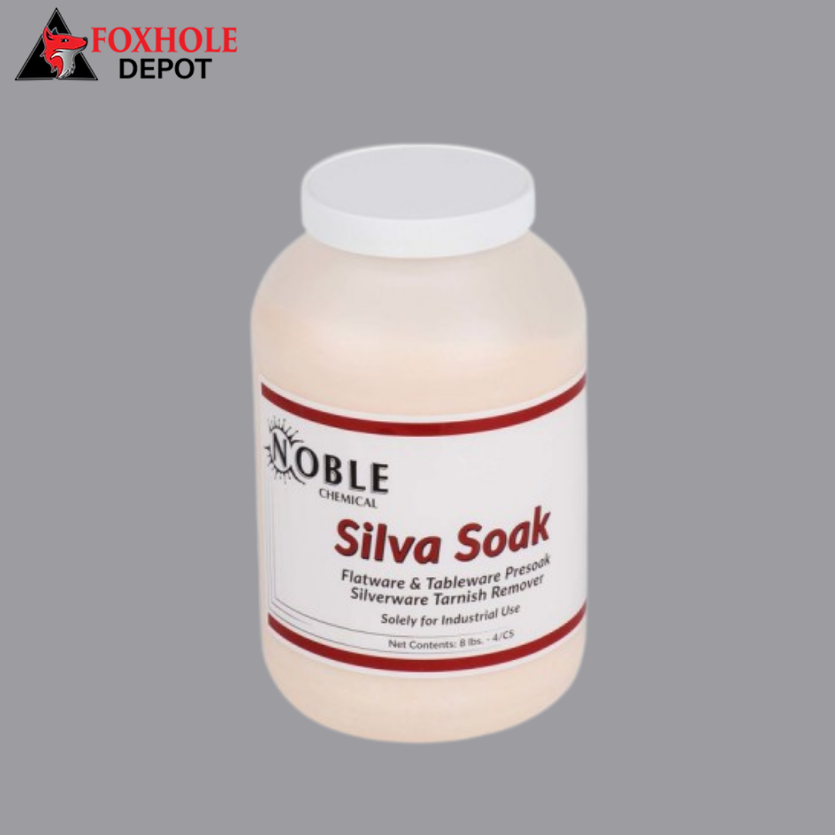 Noble Chemical 8 lb. / 128 oz. Silva Soak Tableware Presoak Powder - 4/Case