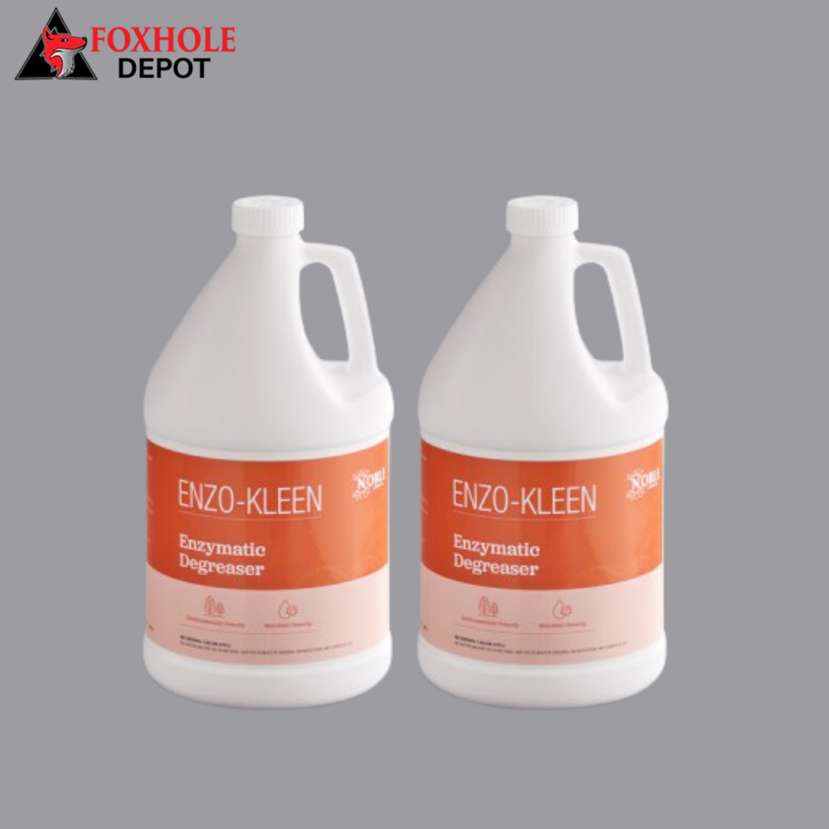 Noble Eco Enzo-Kleen 1 Gallon Enzymatic Degreaser - 4/Case