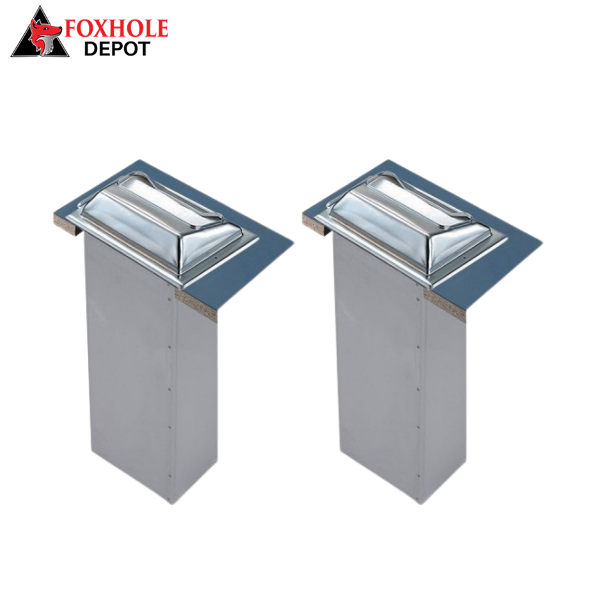 San Jamar H2001XC In-Counter Fullfold Napkin Dispenser - Chrome