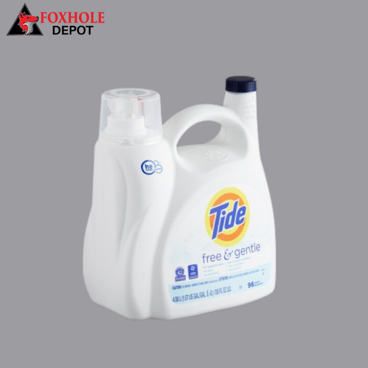 Tide 41965 138 oz. Free &amp; Gentle Liquid Laundry Detergent Leave a review Item numberItem