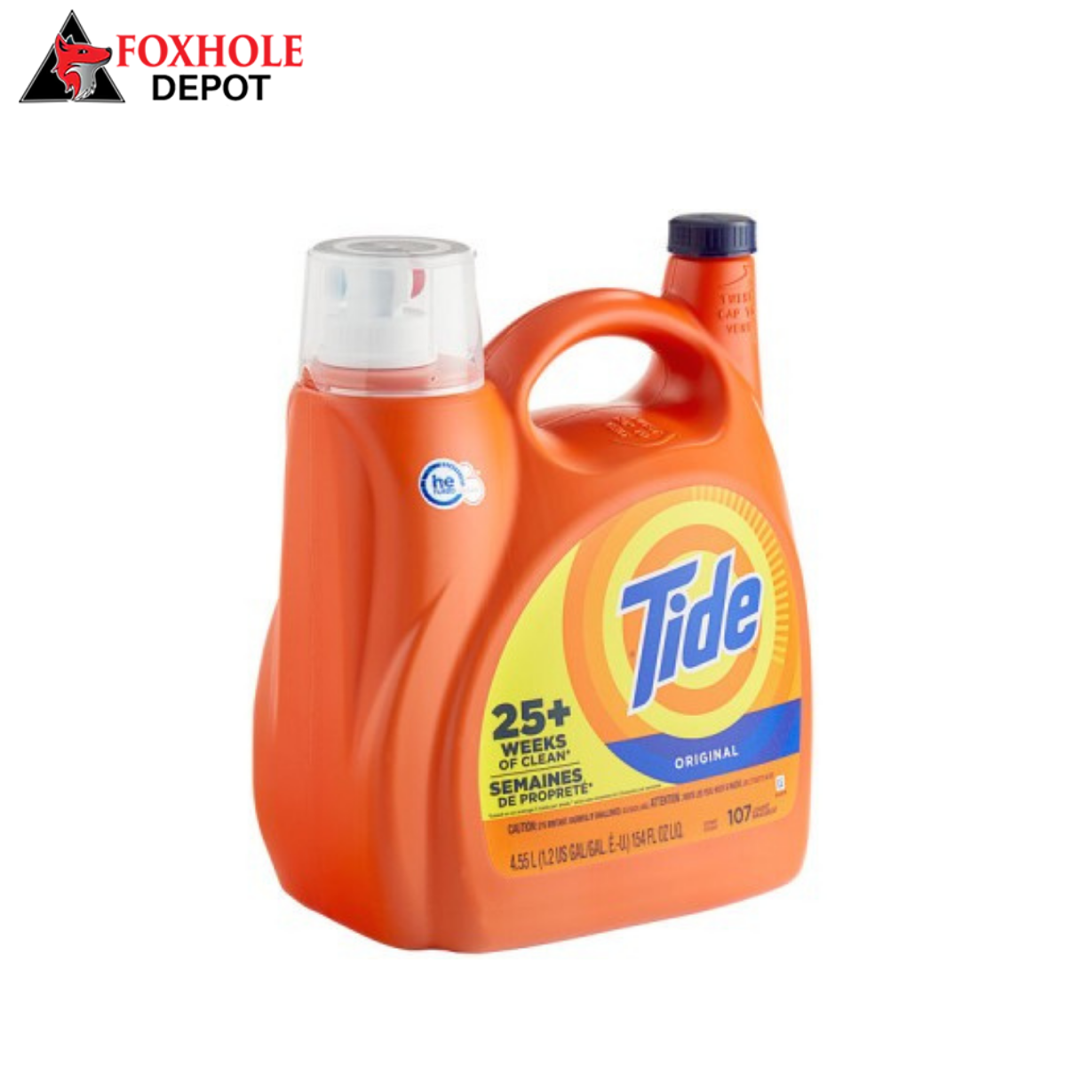 Tide 60554 154 oz. Original 2X Liquid Laundry Detergent