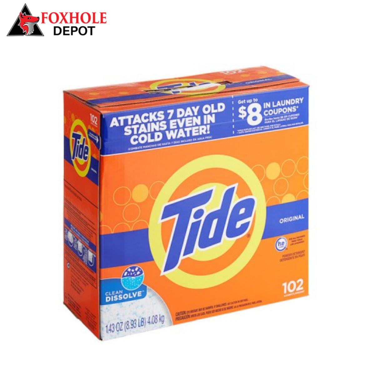 Tide 85006 143 oz. Original Powder Laundry Detergent