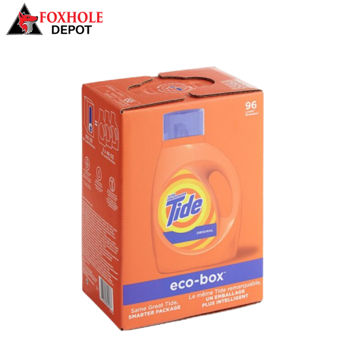 Tide 89013 105 oz. Original Liquid Laundry Detergent Eco-BOX