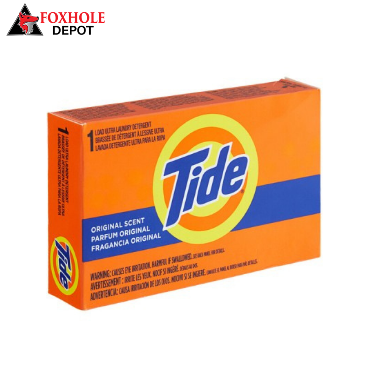 Tide Professional 49340 Coin Vend Laundry Detergent Single Load Box - 156/Case