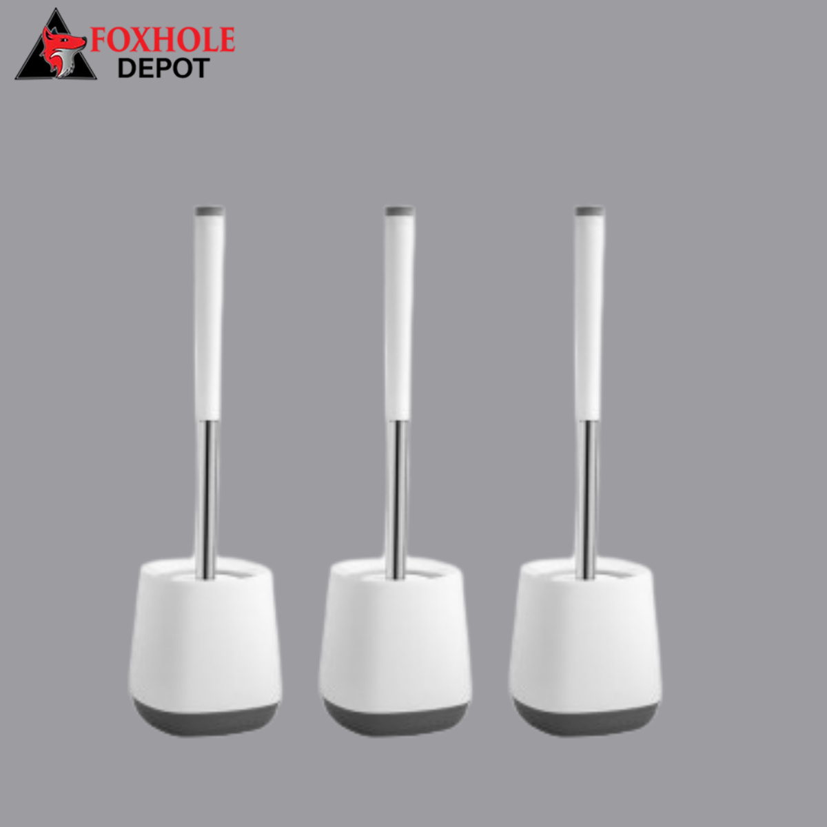 Toilet Brush with Tweezers