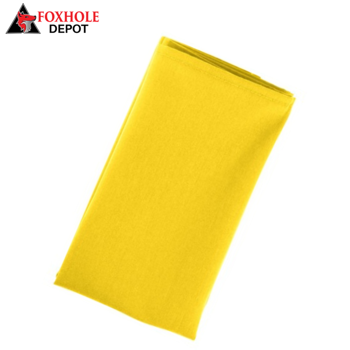 Yellow 65/35 Polycotton Blend Cloth Napkins, 20" x 20" - 12/Pack