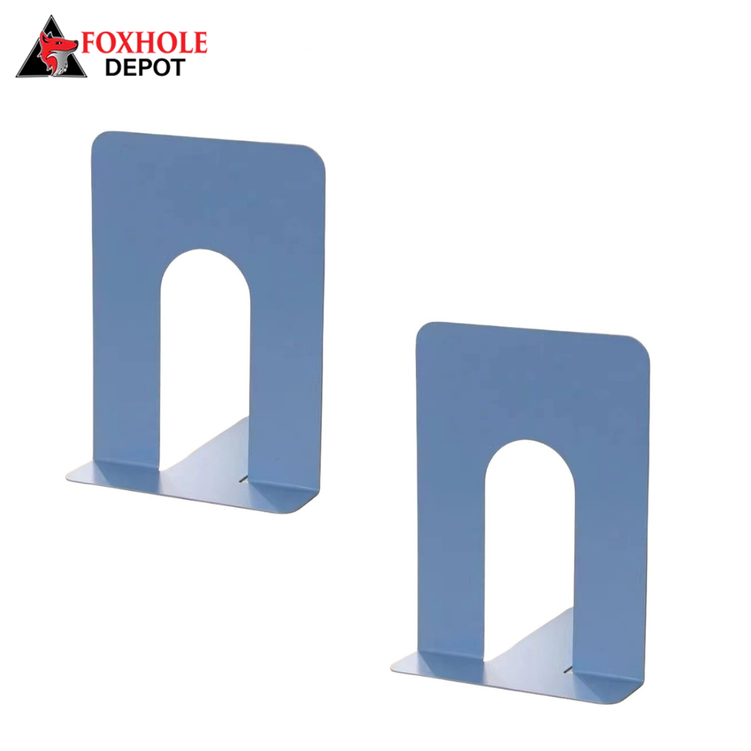 12 Pairs Metal Bookdends Medium size 6.69" x 5.43" x 8.27"