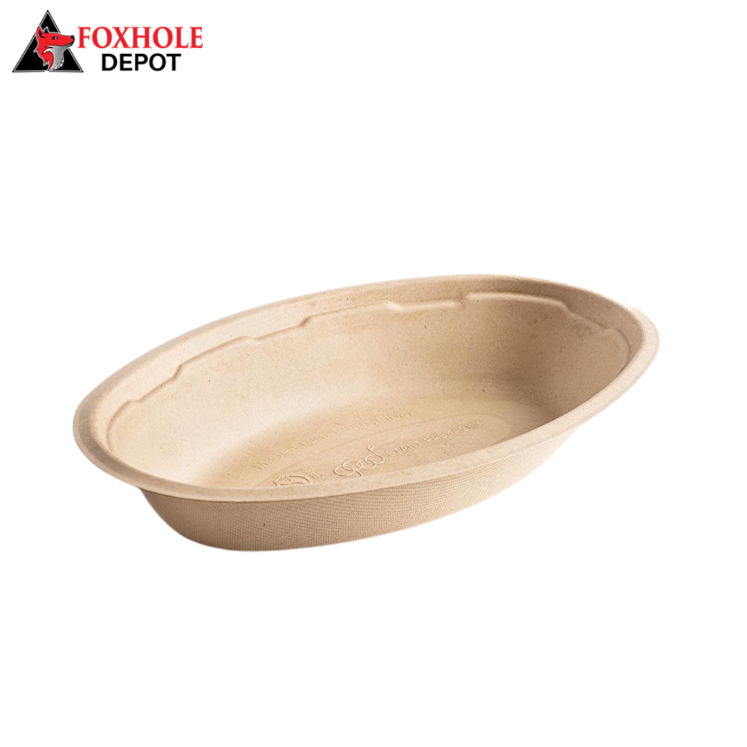 32 oz Fiber Burrito Bowls - 50 Count