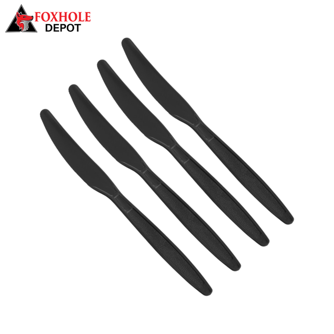 Heavy Weight Plastic Knife - 1000/Case - Black