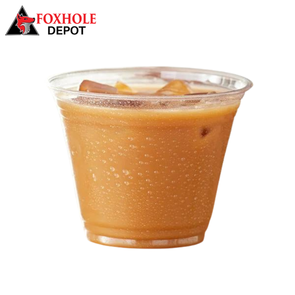 9 oz. Plastic Squat Cold Cup - 1000/Case