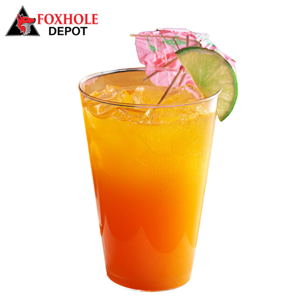 Choice 14 oz. Clear Disposable Plastic Tumbler - 500/Case