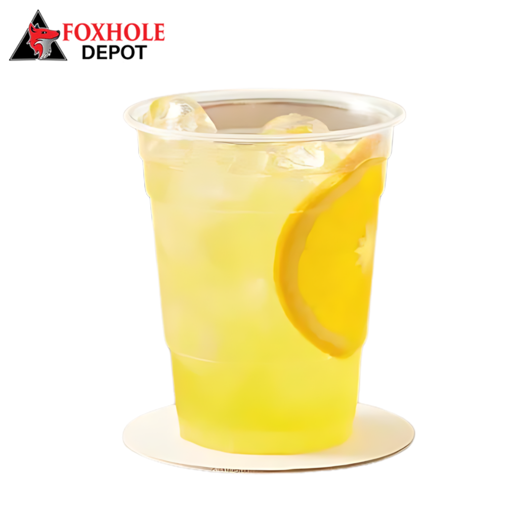 Choice 16 oz. Translucent Thin Wall Squat Plastic Cold Cup - 1000/Case