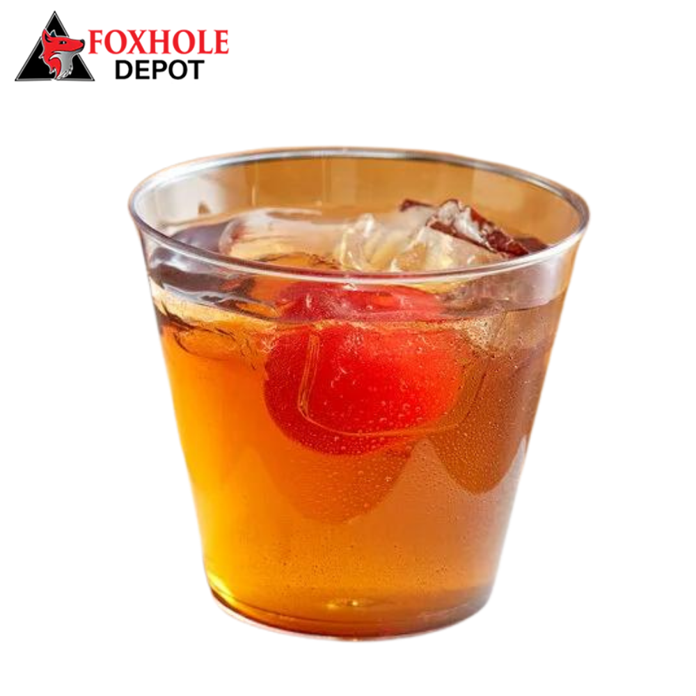 Choice 5 oz. Clear Disposable Plastic Tumbler - 500/Case