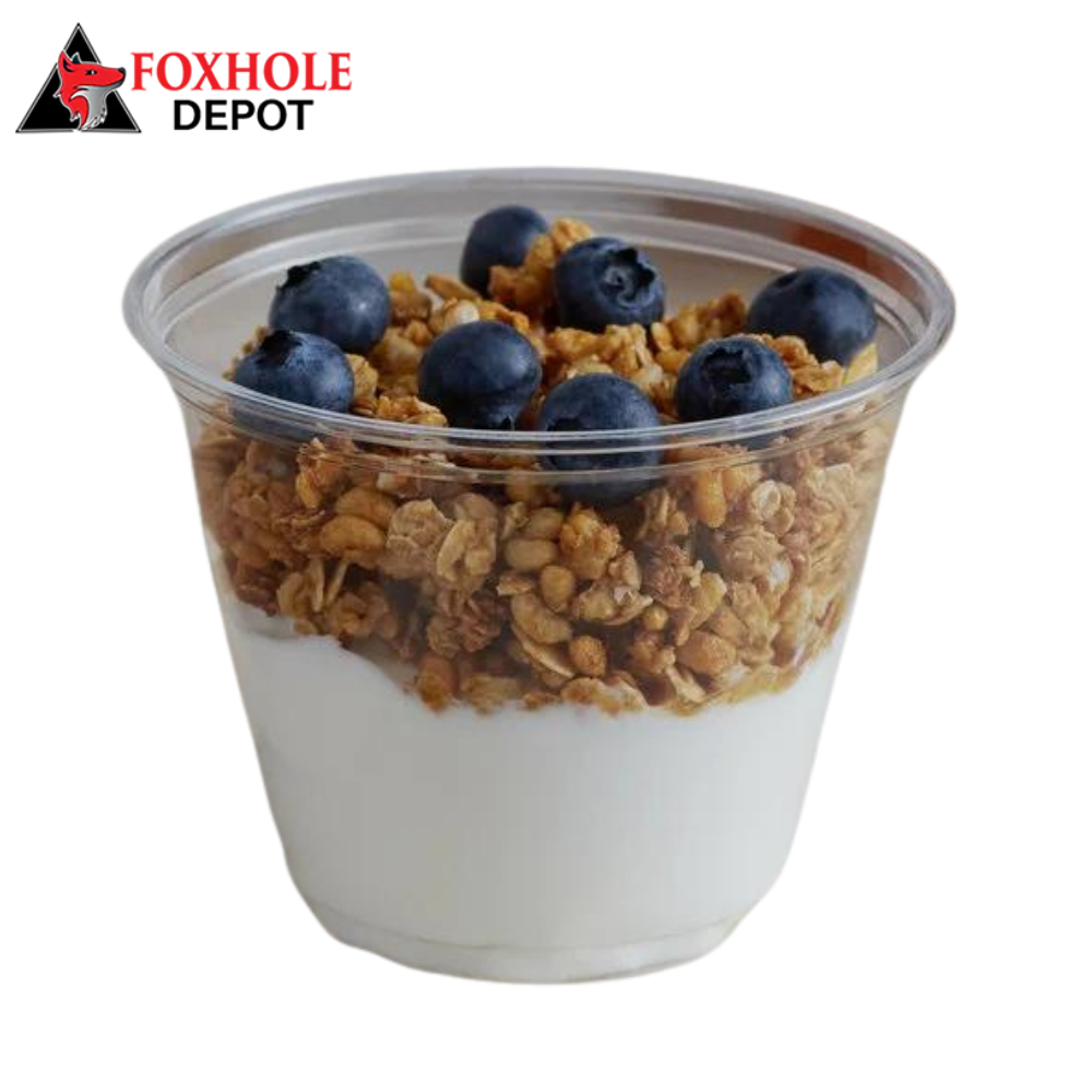 Solo Ultra Clear™ TP9R 9 oz. Clear PET Plastic Squat Cold Cup - 1000/Case